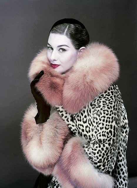 1950s clearance fur coat