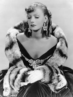 A pensive Greta Garbo from 1930 A pensive Greta Garbo from 1930