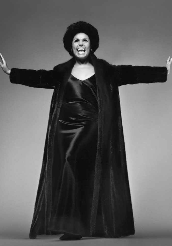 Lena Horne as the the spokesperson for the 1969 American Legend Blackglama Campaign Lena Horne as the the spokesperson for the 1969 American Legend Blackglama Campaign