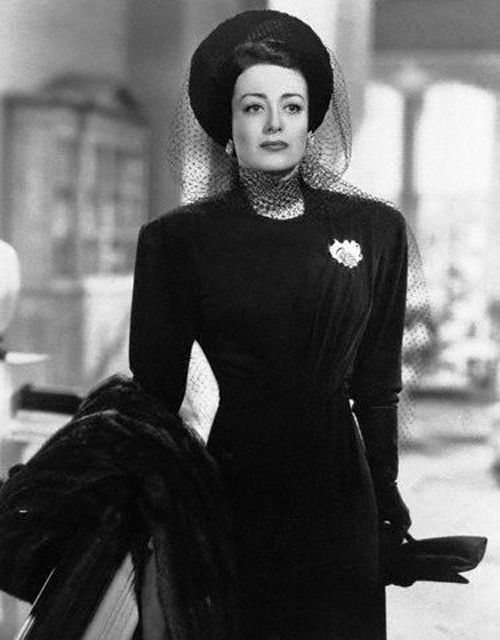 Portrait of Joan Crawford in Mildred Pierce Portrait of Joan Crawford in Mildred Pierce