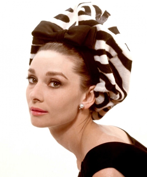 Audrey Hepburn shot for the cover of Vogue, 1960s