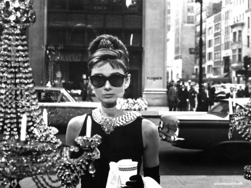 Audrey Hepburn in a still from BREAKFAST AT TIFFANY'S, 1961