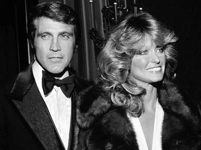Farrah Fawcett with her long-time husband lee majors-Barbie and Ken had nothing on this pair Farrah Fawcett with her long-time husband lee majors-Barbie and Ken had nothing on this pair