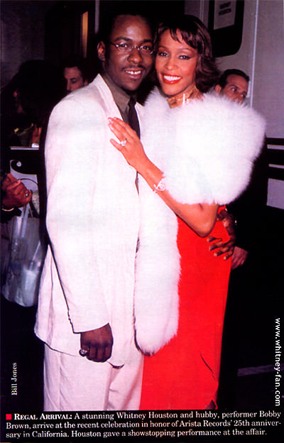 Whitney Houston and her ex-husband Bobby Brown Whitney Houston and her ex-husband Bobby Brown