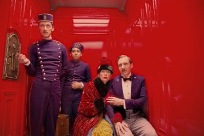 Scene from "The Grand Budapest Hotel".