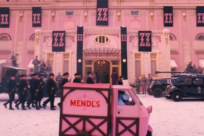 Scene from "The Grand Budapest Hotel".