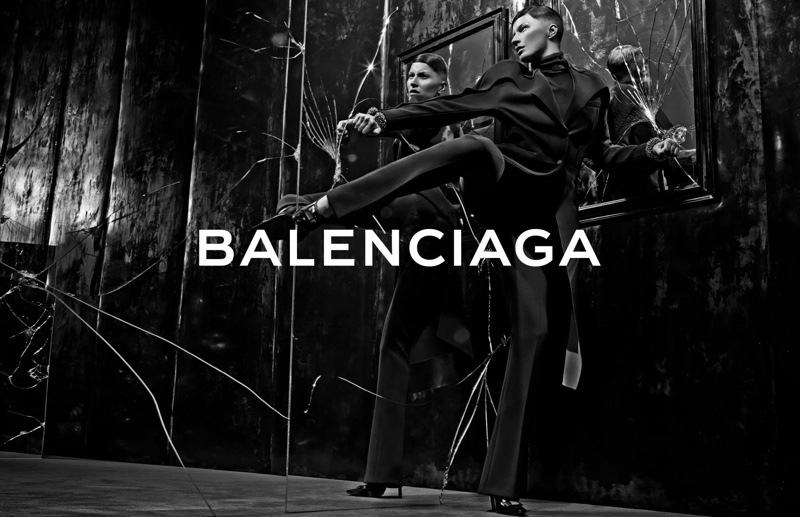 Gisele Bündchen in Balenciaga - Fall Winter 2014-2015 Campaign photographed ny Steven Klein