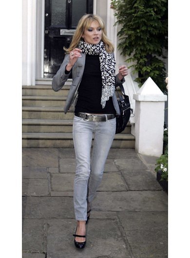 London Street Style with Kate Moss