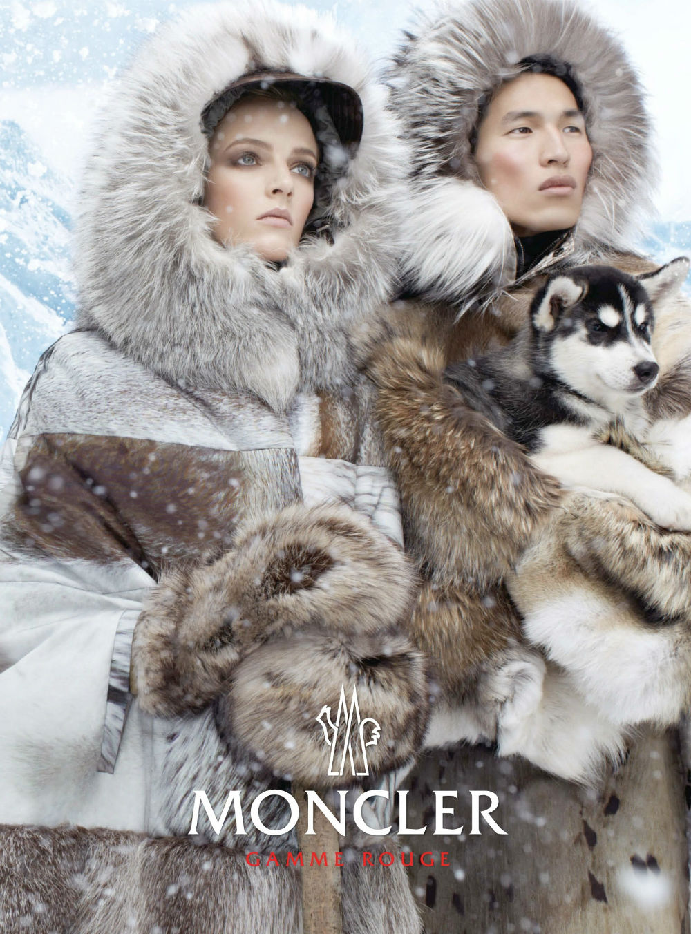 Moncler Gamme Rouge - Fall 2013-Winter 2014 photographed by Steven Meisel