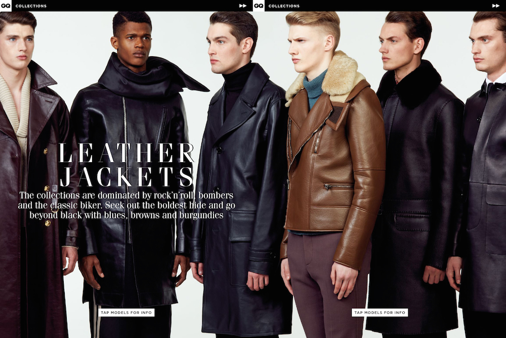 The Leather Jacket hits GQ (UK), September 2014