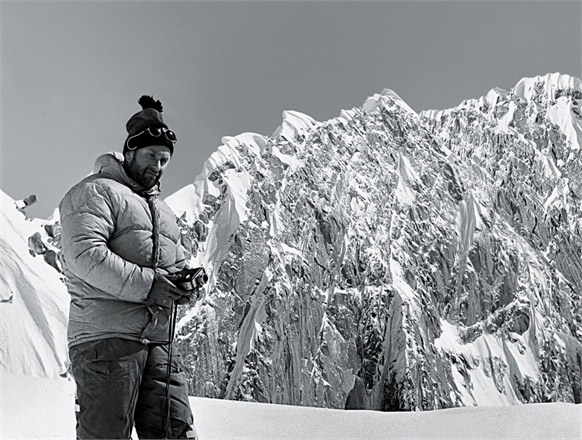 The first successful ascent to the summit of K2, July 1954 (the jacket is Moncler). 