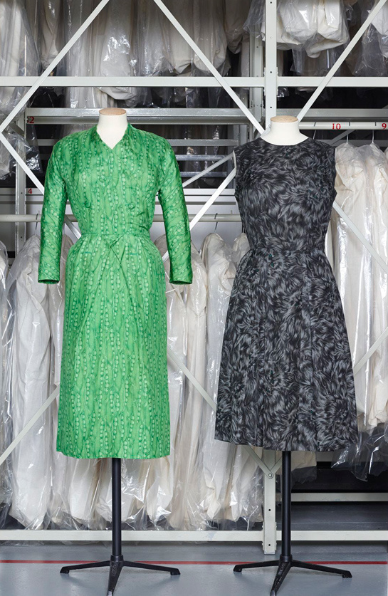 Dresses by Givenchy and Paul Daunay - Les années 50 : La mode en France, 1947-1957 