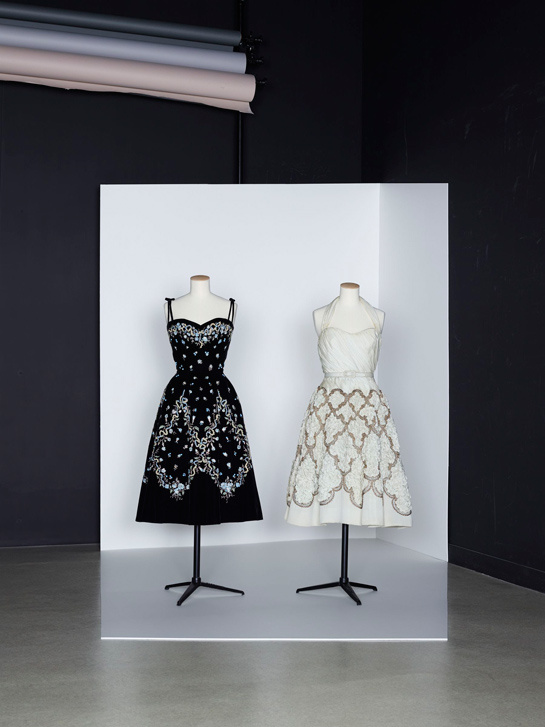 Dresses by Pierre Balmain - Les années 50 : La mode en France, 1947-1957 