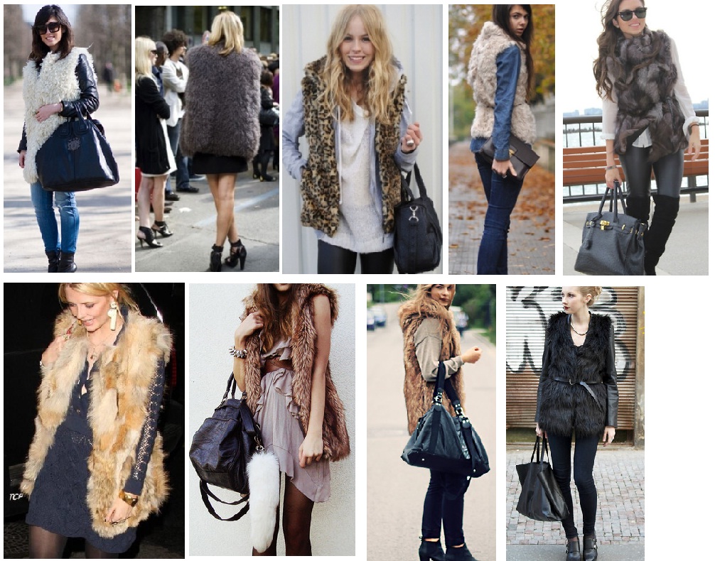 Fur vests for every style and personality