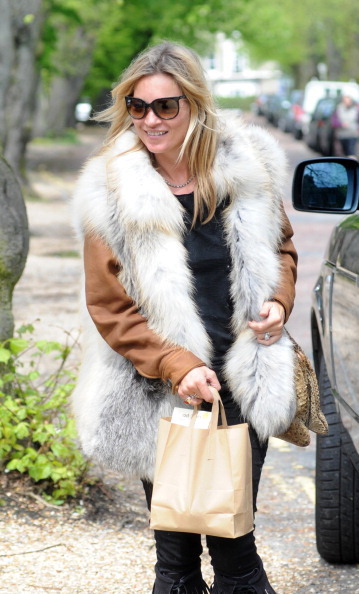 Kate Moss Sighting In London - April 30, 2012