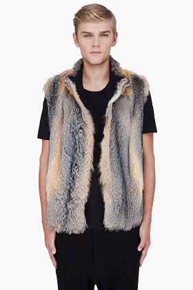 Current Obsession: The Bi-Colour Fur Vest