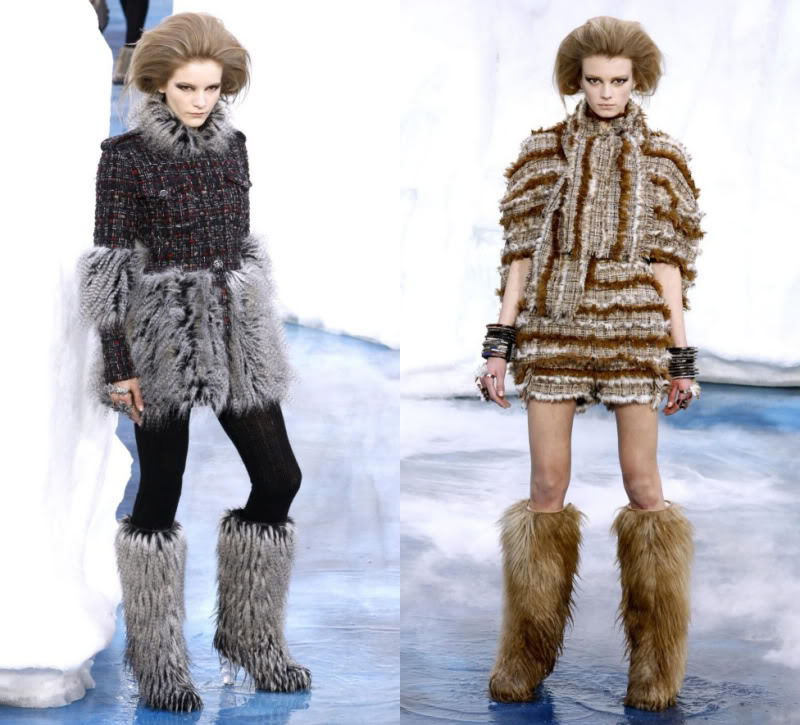 fashion fur boots