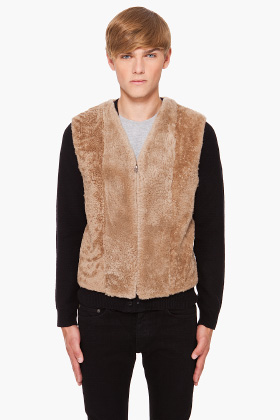 Reversible fur vest by Maison Martin Margiela