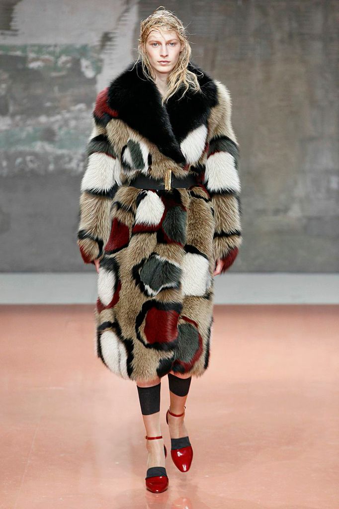 Marni - Fall 2014-Winter 2015 - Artistry in Fur Fashion