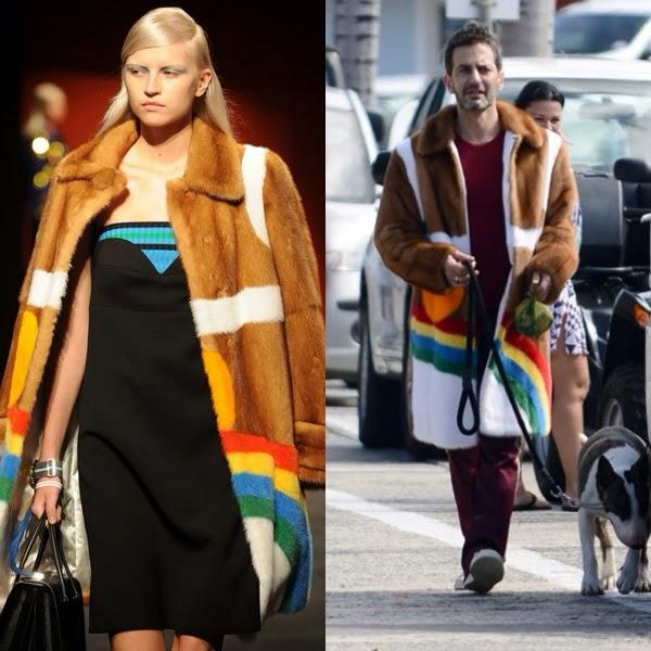 Who wore it better? Marc Jacobs in Prada - Colorful Fur Fashions