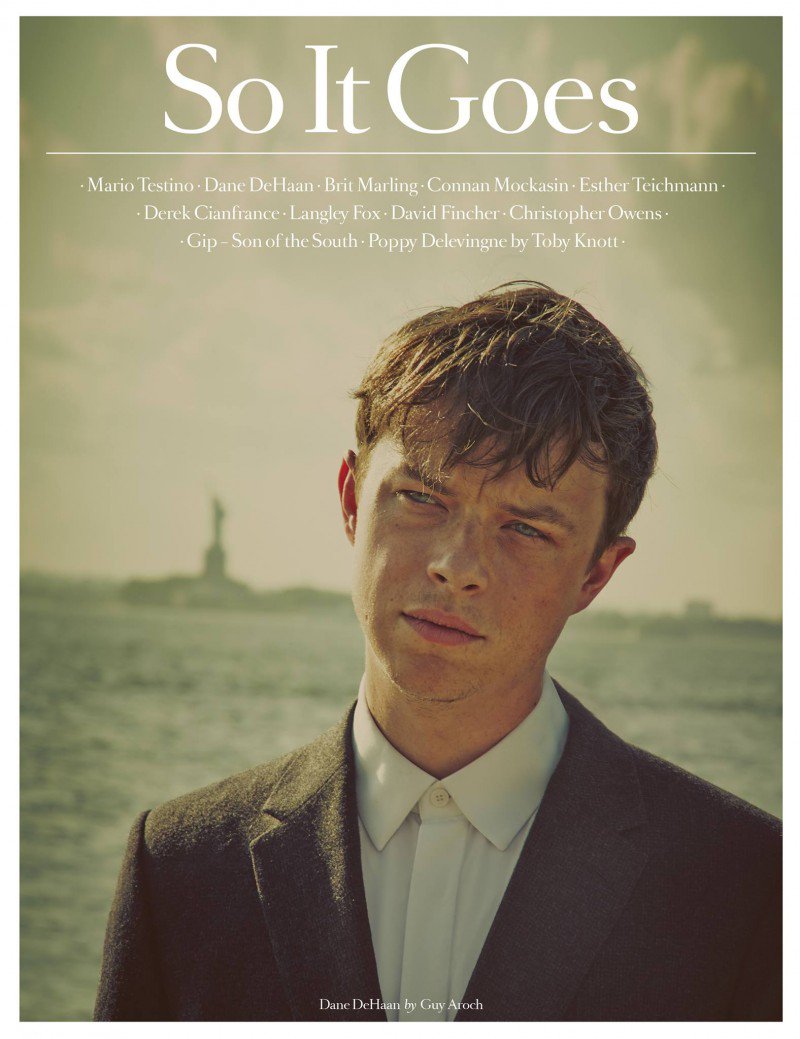 Dane DeHaan for SO IT GOES Magazine