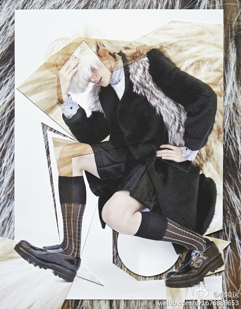 Hideki Asahina are Clad in Furs for FHM Collection China, fall-winter 2014 edition