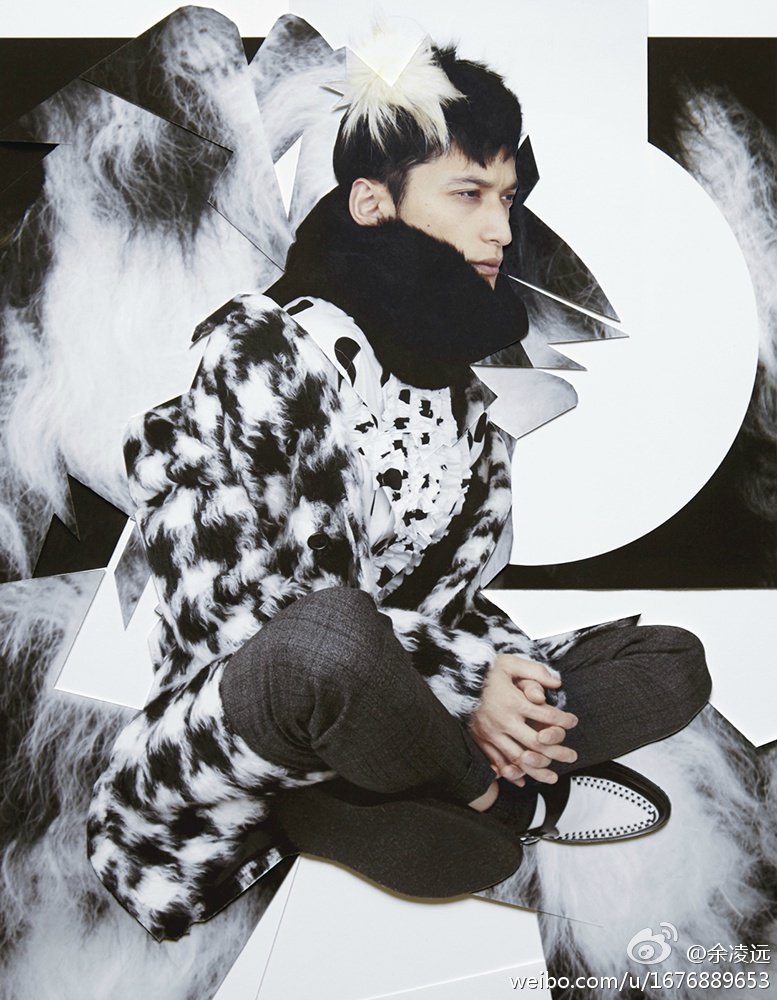 Hideki Asahina are Clad in Furs for FHM Collection China, fall-winter 2014 edition