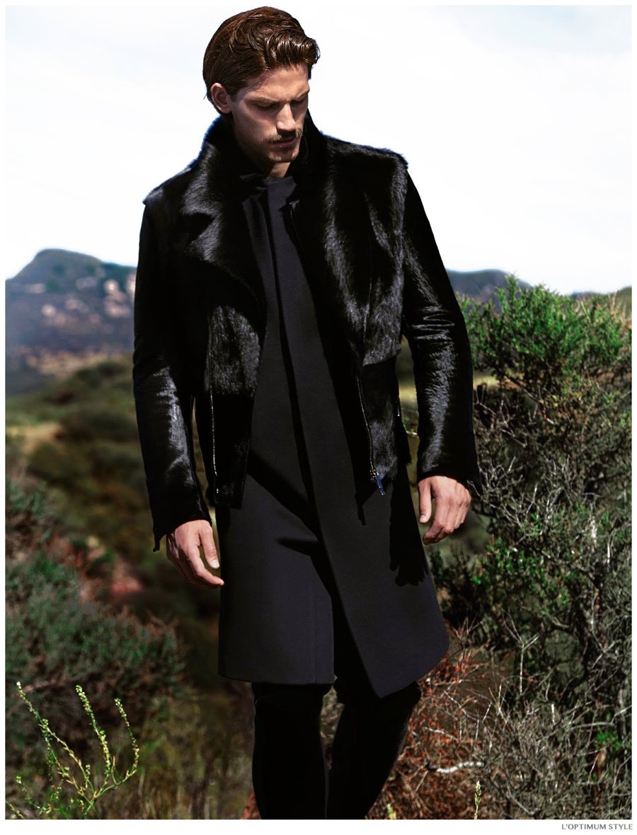 Jarrod Scott for L’Optimum Style, fall-winter 2014 edition