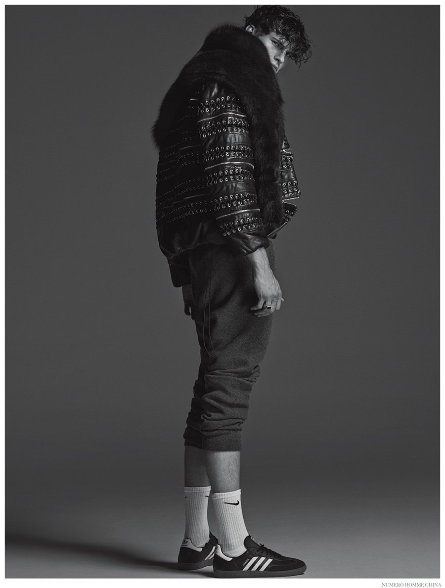 John Todd in Numero Homme China, fall-winter 2014 edition