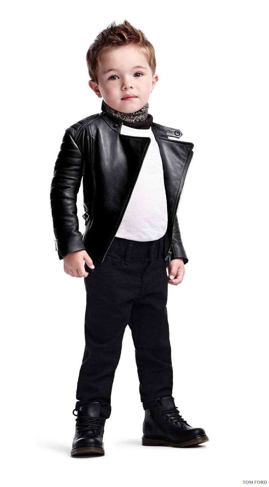 Tom Ford - Biker jacket in rubbed plonge ($4,470)