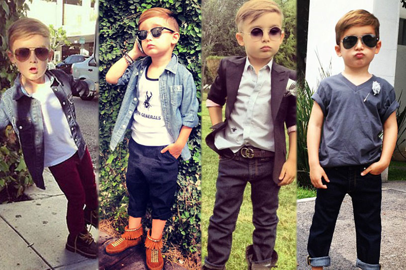 Pint-sized blogger sensation Alonso Mateo thrills followers with his daily designer looks