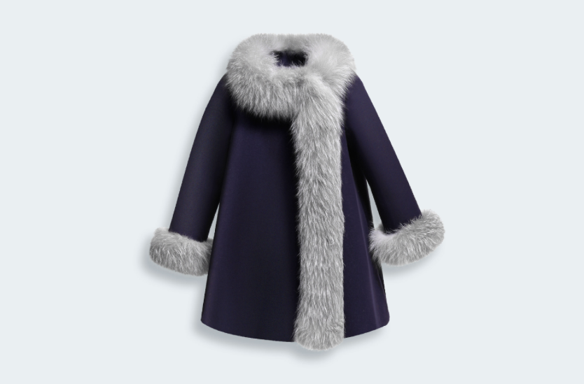 Wool, Cashmere and Fur Coat - Baby Dior - Fall 2014-Winter 2015