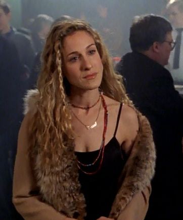 Sex and the City character Carrie Bradsha, played by Sarah Jessica Parker inspired many young women to break out their mothers'and grandmother's coat and integrate it into their own wardrobes creating a cool young sophisticate feel
