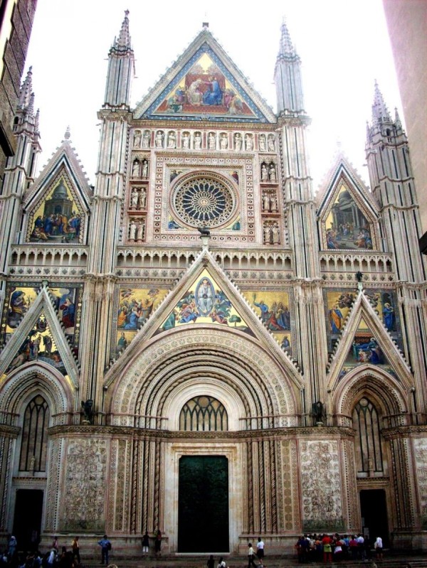 The Cathedral of Orvieto is a large 14th-century Roman Catholic cathedral situated in the town of Orvieto in Umbria, central Italy.