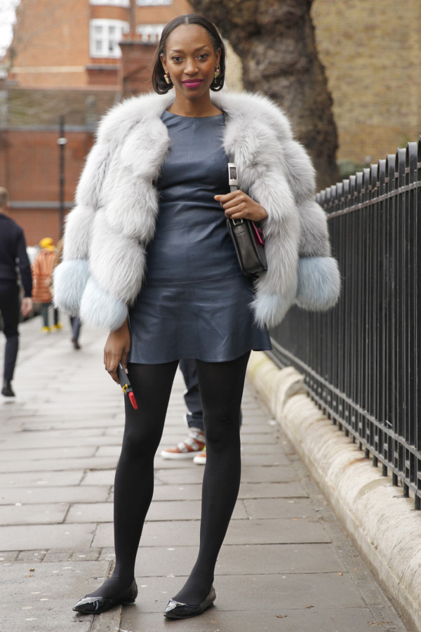 Street style London - London RTW FW16 - February 2016