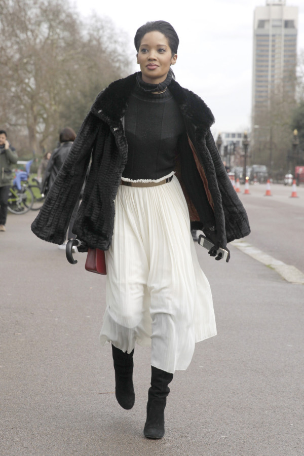 Street style London - London RTW FW16 - February 2016