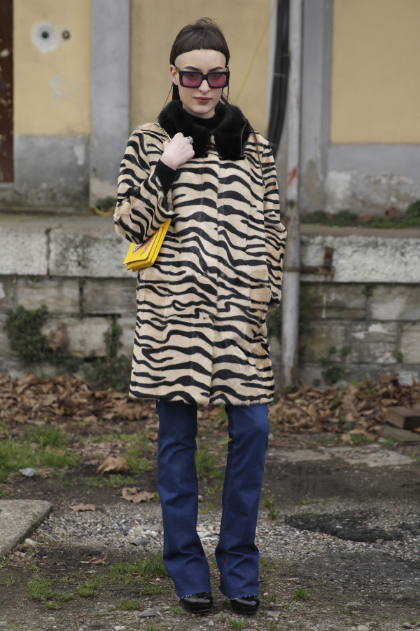 Street style - Milan Fashion Week FW16 - February 2016