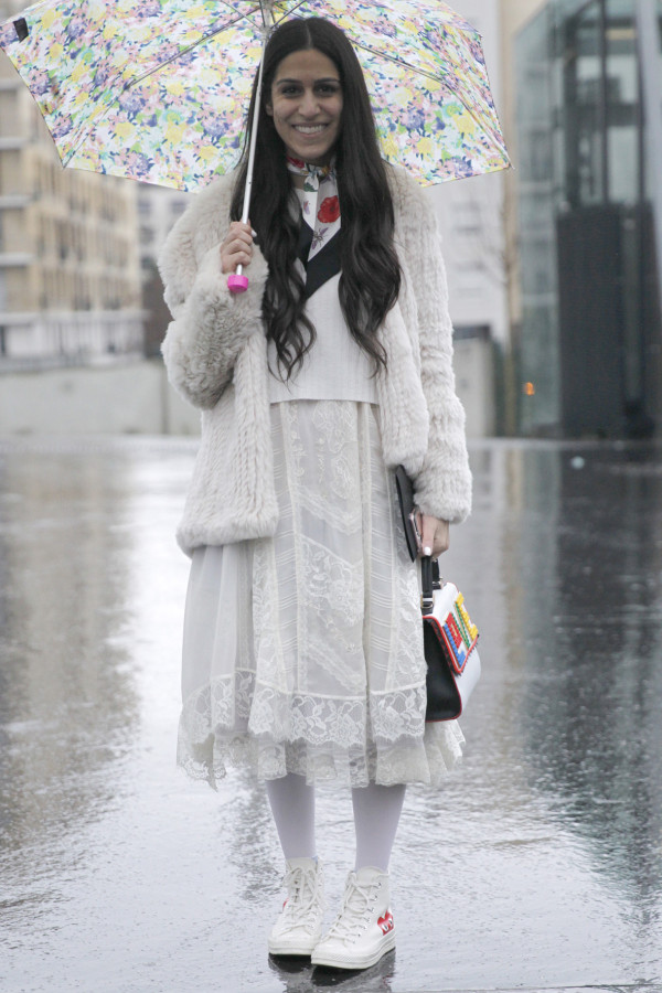 Street style - Paris RTW fall winter 2016 - March 2016