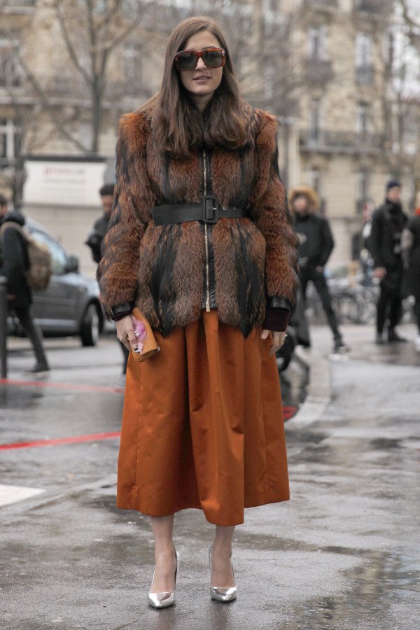 Street style - Paris RTW fall winter 2016 - March 2016