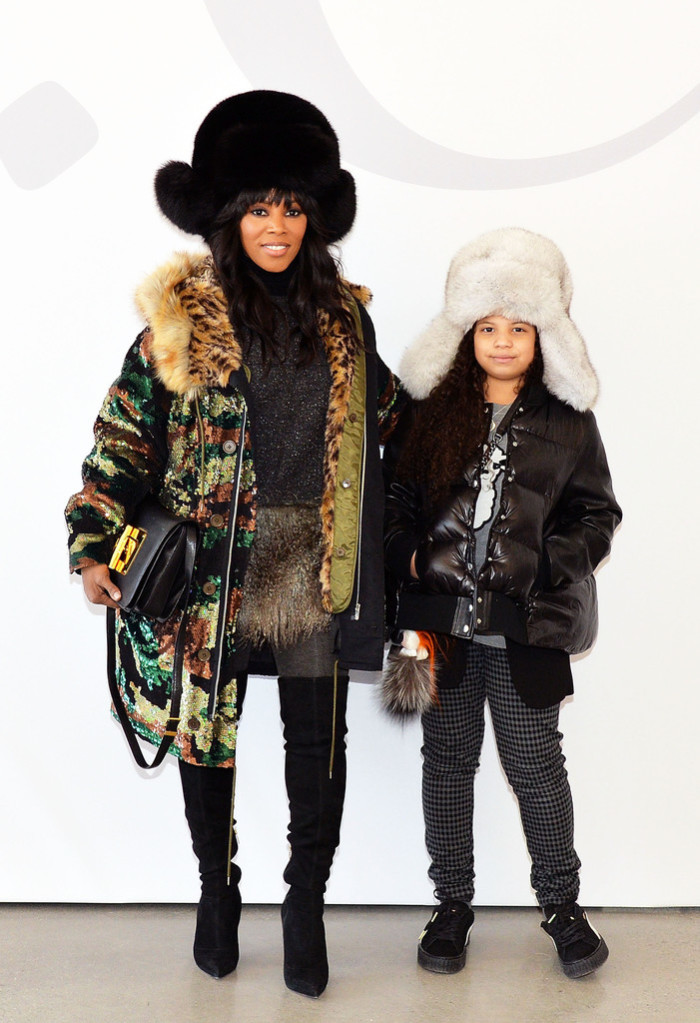 Celebrity stylist June Ambrose and her daughter Summer Chamberland hit up the Fall 2016 runway shows in NYC earlier this year.