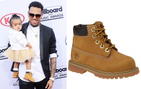 Chris Brown's daughter, Royalty, made her red carpet debut rocking a tutu and Timberlands