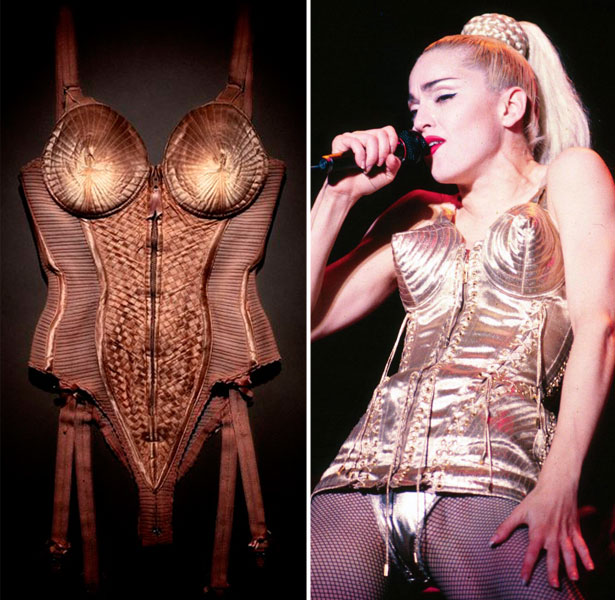French designer Jean Paul Gaultier has been creating bespoke outfits for Madonna for more than 30 years