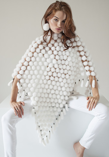 A poncho by Adrienne Landau is perfect for Spring/Summer coverage