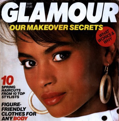Karen Alexader became a fixture on the covers of the most important fashion and beauty magazines
