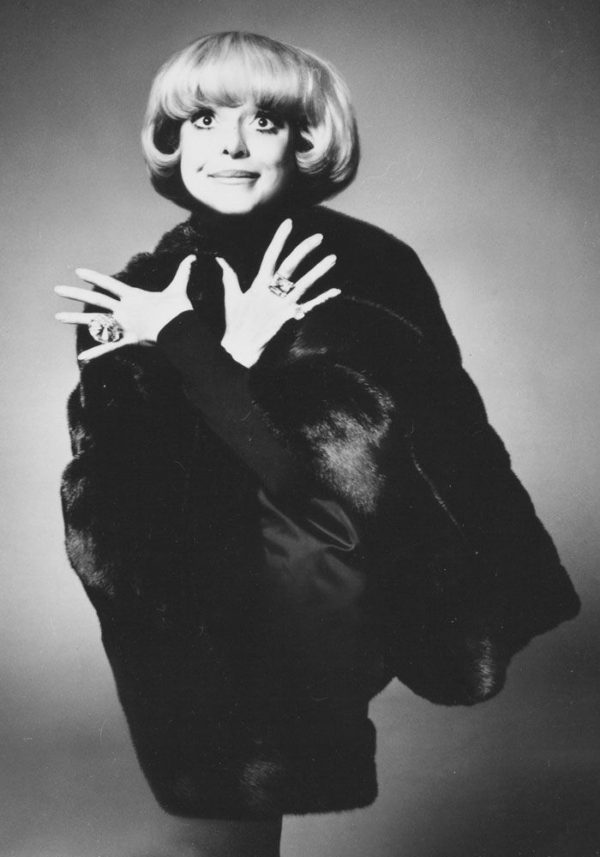 Carol Channing "What Becomes A Legend Most?" Ad Campaign