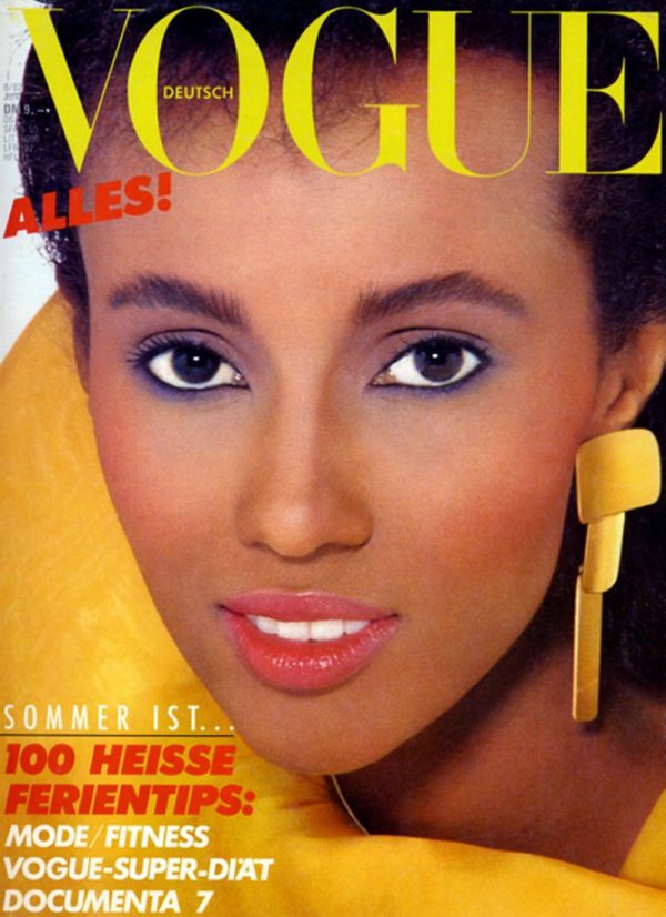 IMAN | Vogue Germany June ,1982
