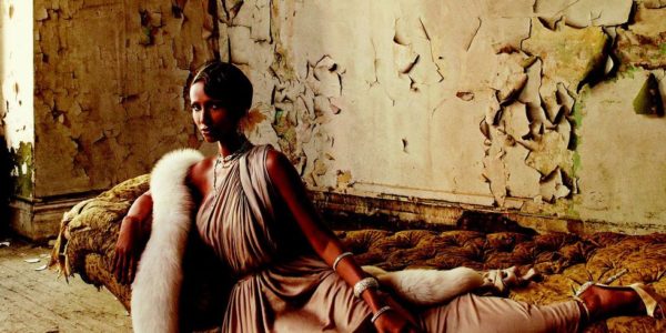 Iman Glamour in a 2012 Harper's Bazaar Photo Shoot