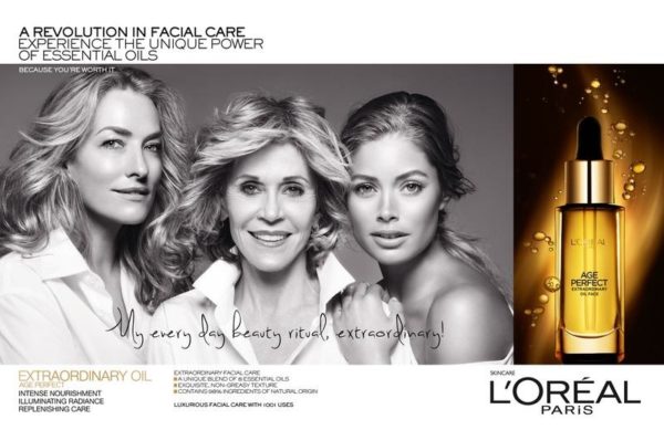 Jane Fonda, Doutzen Kroes + Tatjana Patitz Prove Beauty is Ageless in New L'Oreal Ad