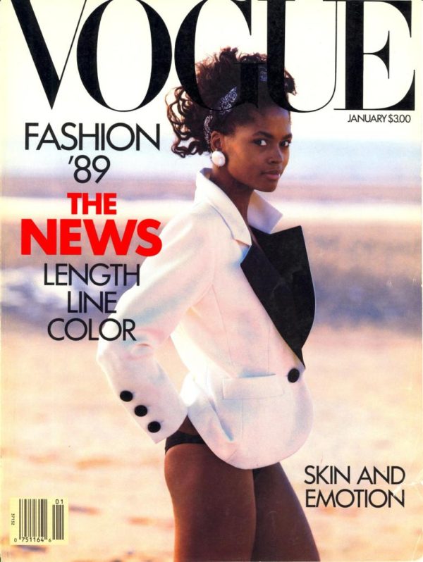 Karen Alexander by Peter Lindbergh for Vogue 1989.