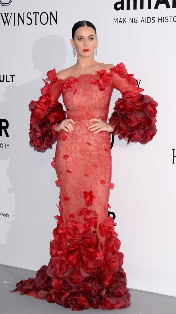 Katy Perry in Marchesa